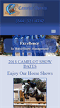 Mobile Screenshot of camelotevents.com